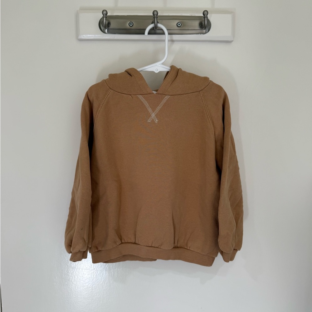 Zara Tan Hoodie Sweater 4-5 Years